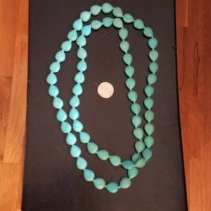 Turquoise necklace.